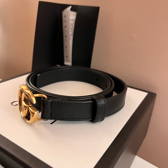 Gucci GG Marmont Thin Belt - Size 75 - Picture 4 of 4